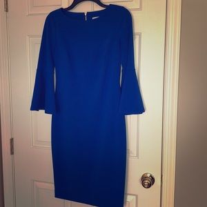 Calvin Klein blue dress